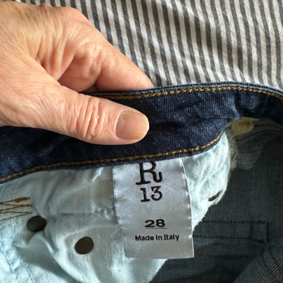 R 13 straight leg skinny and stretchy “ Boy Skinny “ - Picture 6 of 6